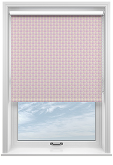 Whaley Great, Gingham Star Mermaid - Twist&Fit Roller Blind